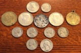 (13) Piece US Coin and Token Collection