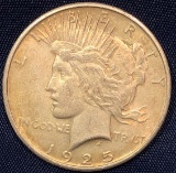 1925 PEACE SILVER DOLLAR