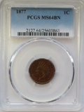 1877 INDIAN HEAD CENT - PCGS MS64BN