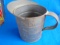 OLD TINWARE MEASURE PITCHER-QUITE NICE PRIMITIVE