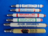 GROUP OF OLD ADVERTISING BULLET PENCILS FROM STOCK YARD COMMISSION COMPANY'S