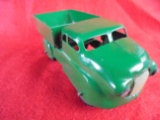 NEAT OLD STAMPED METAL TOY DUMP TRUCK-REPAINTED