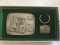 JOHN DEERE 4X4 BELT BUCKLE & KEY CHAIN