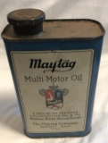 MAYTAG MULTI-MOTOR OIL - ADVERTISING TIN