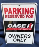 CASE IH - OWNERS ONLY PARKING SIGN