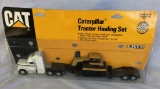 CATERPILLAR TRACTOR HAULING SET -- 1/64 SCALE