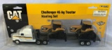 CATERPILLAR CHALLENGER 45 AG TRACTOR HAULING SET -- 1/64 SCALE