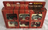 IH HISTORICAL TOY TRACTOR SET - 1/64 SCALE