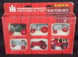 IH HISTORICAL TOY TRACTOR SET - 1/64 SCALE