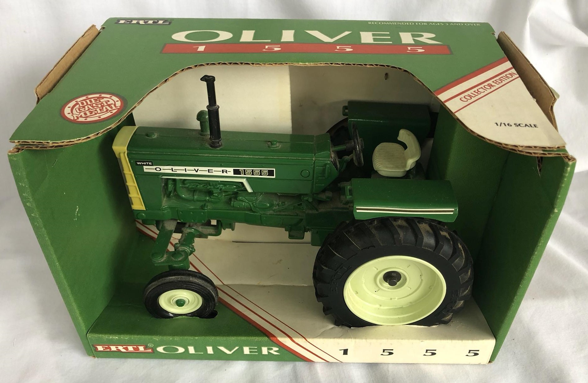 OLIVER 1555 TRACTOR 1/16TH SCALE BY ERTL Proxibid