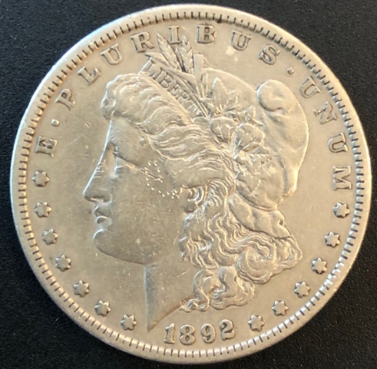 1892-S Morgan Silver Dollar - Better Date