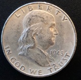 1948-D Franklin Half Dollar