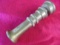 OLD & LARGE BRASS HOSE NOZZLE-5 1/4 INCHES LONG