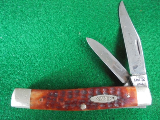 OLD CASE XX NO. 6292 POCKET KNIFE WITH 2 BLADES