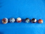 (6) OLD MARBLES-SEE PHOTO'S