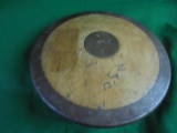 OLD WOOD--STEEL--BRASS DISCUS-TRACK & FIELD SPORTS