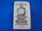 RARE 1912 HAMILTON WATCH CO. RAILROAD POCKET LEDGER WITH ADVERTISING FOR HAMILTON WATCHES