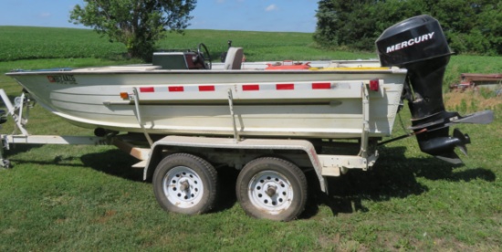 STARCRAFT BOAT W/ MERCURY SE SPORT 300 - 60 HP MOTOR