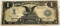 SERIES OF 1899 UNITED STATES $1.00 BLACK EAGLE SILVER CERTIFCATE