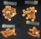 SET OF (4) BU ROLLS OF LINCOLN MEMORIAL CENTS -- 1963 & 1963-D