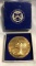 JIMMY CARTER INAUGURATION BRONZE MEDALLION WITH BOX