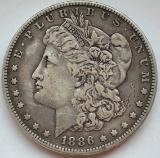 1886 MORGAN SILVER DOLLAR