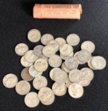 ROLL OF (40) WASHINGTON SILVER QUARTERS