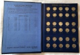 WHITMAN ROOSEVELT DIME ALBUM COMPLETE FROM 1946 TO 1963 -- 46 COINS