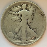 1917-S WALKING LIBERTY HALF DOLLAR