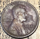 1911-D LINCOLN WHEAT CENT