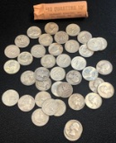 ROLL OF (40) WASHINGTON SILVER QUARTERS