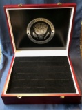 UNITED STATES OF AMERICAN .999 FINE SILVER BAR PRESENTATION BOX - EMPTY