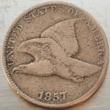 1857 FLYING EAGLE CENT