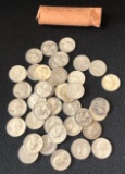 ROLL OF (40) WASHINGTON SILVER QUARTERS