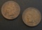1908 & 1909 Indian Head Cents -- Last