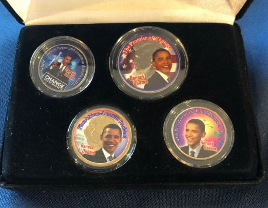 "The Obama Change Collection" - 4 Coin Set