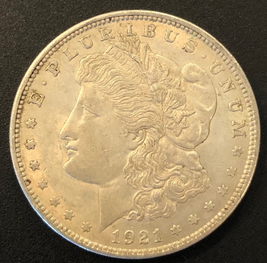 1921 Morgan Silver Dollar