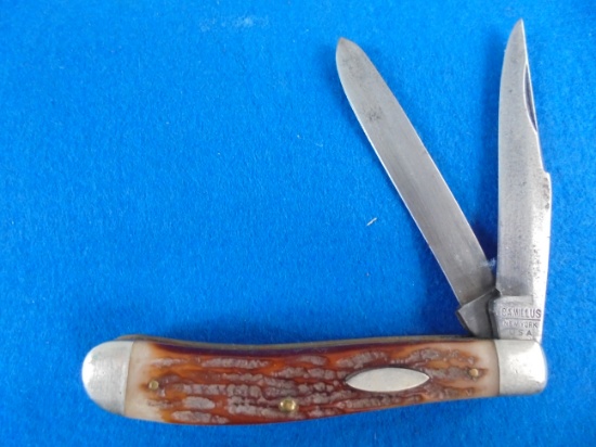 VINTAGE "CAMILLUS" 2 BLADE POCKET KNIFE NO. 29