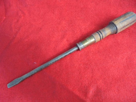 VINTAGE "WINCHESTER" SCREW DRIVER--11 1/2 INCHES LONG-GREAT MARK