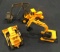 LOT OF (3) MINIATURE CONSTRUCTION TOYS