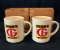 LOT OF (2) FUNKS G HYBRIDS COFFEE MUGS