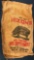 NIXON'S HOG SUPPLEMENT BURLAP SACK--OMAHA, NE--SIOUX CITY, IA