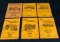 SET OF (6) MINNEAPOLIS-MOLINE OPERATOR'S MANUALS - FOR VARIOUS IMPLEMENTS