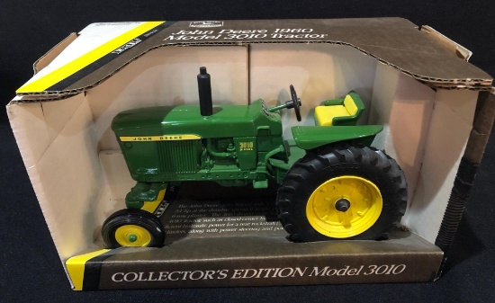 JOHN DEEREE MODEL 3010 TRACTOR - COLLECTOR'S EDITION BY ERTL