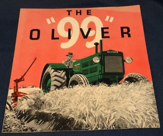 THE OLIVER "99" TRACTOR BROCHURE