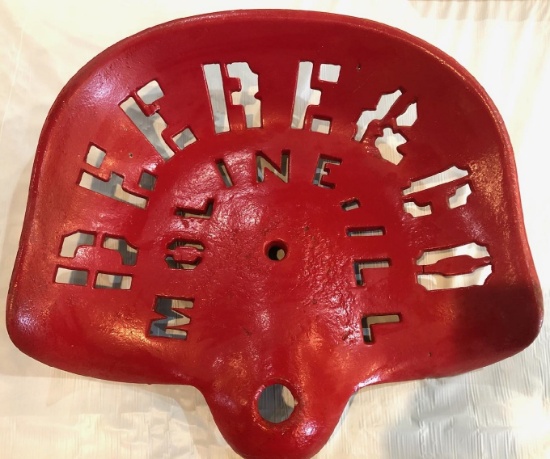 DEERE & CO - MOLINE ILLINOIS -- CAST IRON SEAT