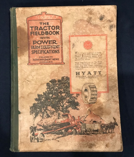 1928 THE TRACTOR FIELD BOOK