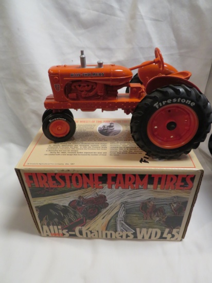 FIRESTONE FARM TIRES - ALLIS CHALMERS WD-45 TRACTOR