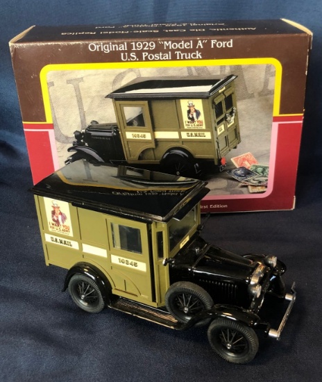 1929 "MODEL A" FORD U.S. POSTAL TRUCK - 1/25 SCALE