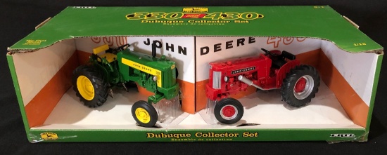 JOHN DEERE 330 & 430 TRACTORS "DUBUQUE COLLECTOR SET"
